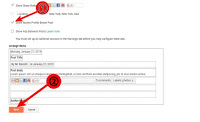 show Auther profile below post