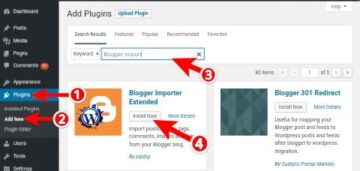 Blogger blog Wordpress पर ( Shift ) transfer kaise kare - without any Loss 8 import-blogger-into-wordpress