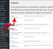 Blogger blog Wordpress पर ( Shift ) transfer kaise kare - without any Loss 5
import-blogs-wordpress