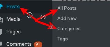 Blogger blog Wordpress पर ( Shift ) transfer kaise kare - without any Loss 4
wordpress-delete-post-category