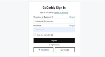 Godaddy-login-
