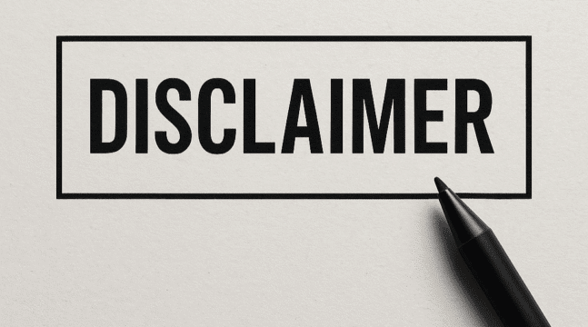Disclaimer
