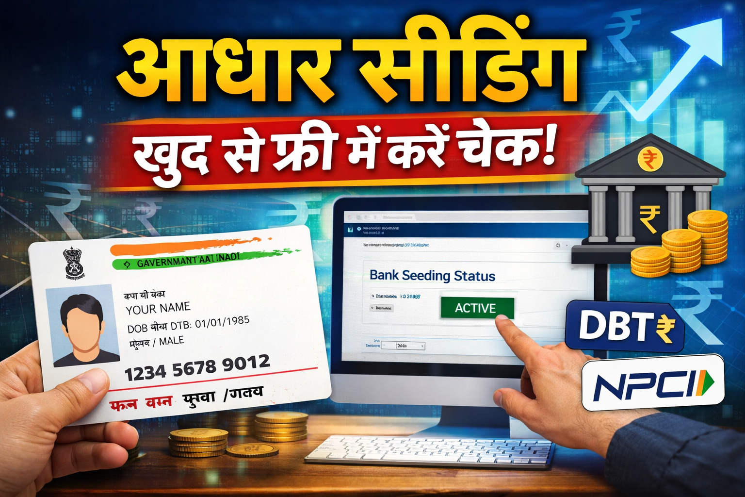 Aadhar-seeding-check-kaise-kare